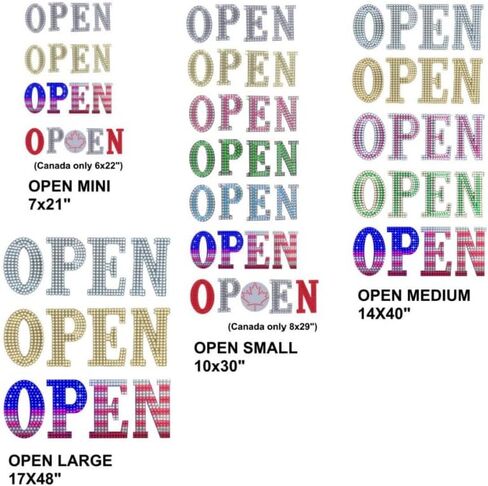 EPL OPEN RGBW Wave, LED 4G Full-color changes sign, Eye-catching, Super Bright, 17"x48", Remote Control & Animated Motion (LARGE 17"x48") in Kuwait