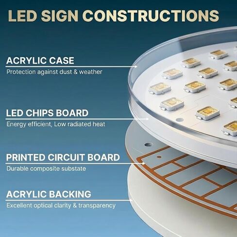 EPL OPEN أبيض دافئ، علامة تشغيل LED 1G، لافتة للنظر وفائقة السطوع، مقاس 10 × 30 بوصة، رؤية عالية، ديكور أعمال، لوحة عرض كهربائية in Kuwait