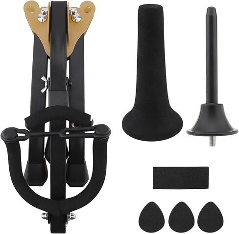 REMAGIC Alto & Tenor Saxophone Stand with 1 Clarinet / Flute Stand, Folding Saxophone Stand holder Rack, Straight Metal Sax Tripod Holder ,Portable Saxophone Support for Live Performance Travel in Saudi Arabia