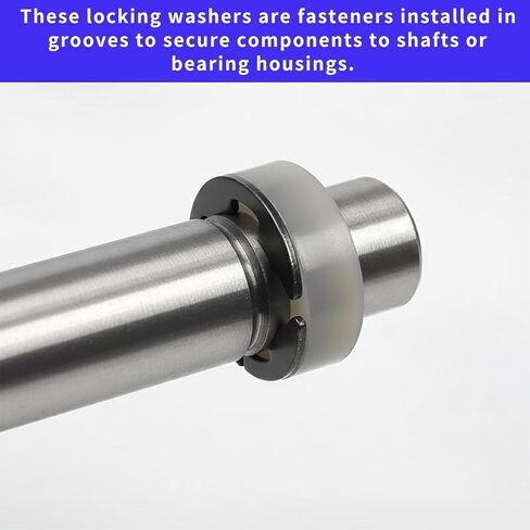 1100 Pcs E-Clip Retaining Rings, C Clips E Clips Assortment Kit, Snap Rings, Black Metal Snap Ring Kit for Auto Parts Repair, Machinery Maintenance, Industrial Equipment (13 Sizes) in Kuwait