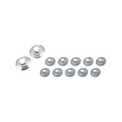 KarParts360 Thread Cutting Nut Assortment - Universal | Steel | 1/8; 3/16; 1/4; 5/32; 5/16 Callout Size | Medium Thread Type in Saudi Arabia