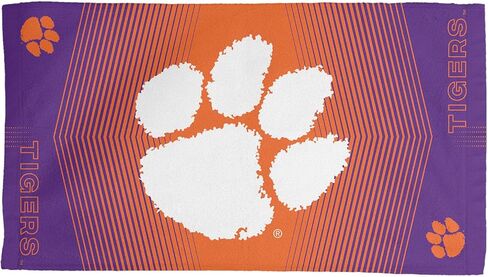 Clemson Tigers NCAA Hussle Micro Fiber Sports Towel 24 x 42 Inches in Saudi Arabia