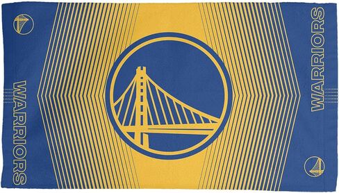 NORTHWEST Golden State Warriors NBA Hussle Micro Fiber Sports Towel 24 x 42 Inches in Saudi Arabia
