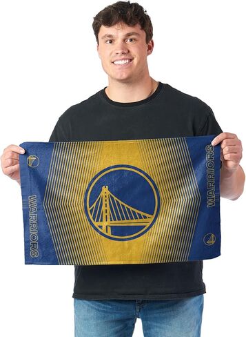 NORTHWEST Golden State Warriors NBA Hussle Micro Fiber Sports Towel 24 x 42 Inches in Saudi Arabia