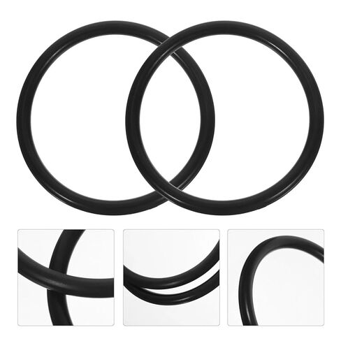 MIUYTRN 2 Pcs Crystal Bowl Washer Sound Cushion Rubber Rings Singing Instruments Cushions cuicui in Kuwait