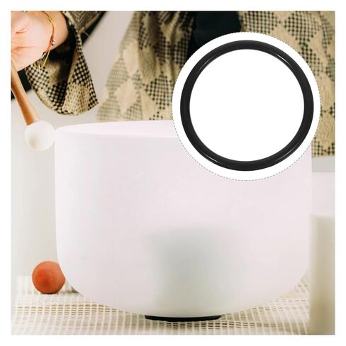 MIUYTRN 2 Pcs Crystal Bowl Washer Sound Cushion Rubber Rings Singing Instruments Cushions cuicui in Kuwait