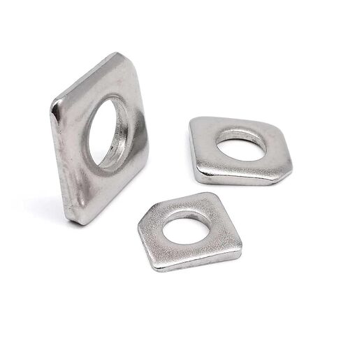 MIUYTRN M6 M8 M10 M12 M14 M16 M20 M24 GB853 304 Stainless Steel U-Steel Channel Steel Square Taper Inclined Missing Corner Washer Gasket cuicui(5pcs M8) in Kuwait