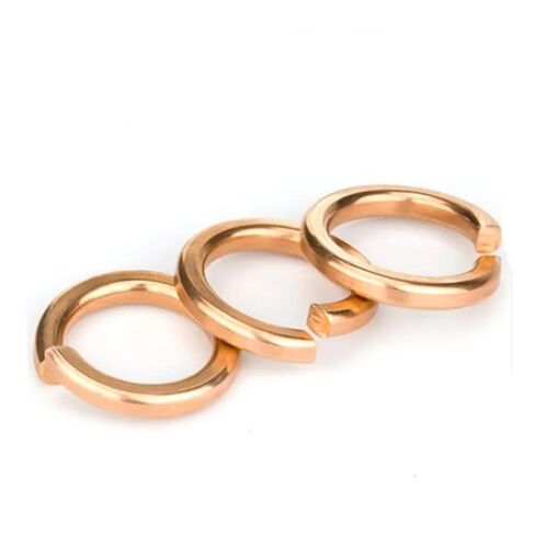 MIUYTRN 50pcs 20pcs 10pcs 5pcs DIN127 M3 M4 M5 M6 M8 M10 M12 Spring Bronze Copper Brass Split Spring Lock Washer cuicui(M6 20pcs) in Kuwait