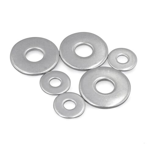 MIUYTRN DIN9021 2/50X M2.5 M3 M3.5 M4 M5 M6 M8 M10 M12 M14 M16 A2-70 304 Stainless Steel Large Size Big Wider Flat Washer Plain Gasket cuicui(M5 20pcs) in Kuwait