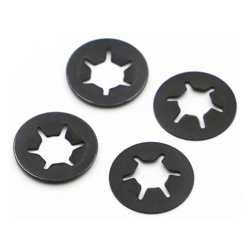 MIUYTRN M2 M2.5 M3 M4 M5 M6 M8 M10 M12 Tooth Push On Locking Washers Speed Clips Quick Speed Locking Washers cuicui(M8 10pcs) in Kuwait