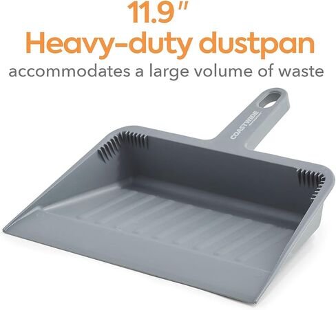 Professional 11.9" Heavy Duty Dustpan, Gray in Kuwait