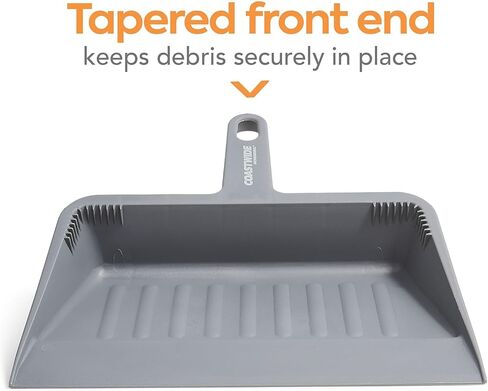 Professional 11.9" Heavy Duty Dustpan, Gray in Kuwait