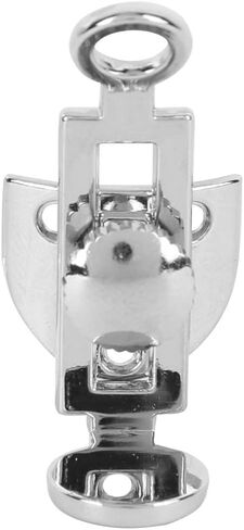 Clarinet Thumb Rest Replacement, 34mm Thumb Holder for Clarinet, Adjustable Metal Thumb Silver Rest Clarinets, Instrument Finger Rest with Silicone Protection and Screws in Saudi Arabia