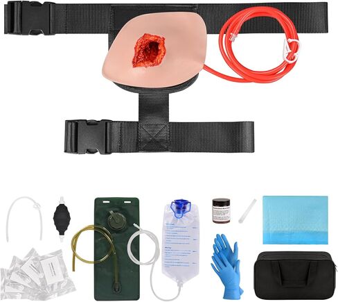 Inguinal Bullet Wound Packing Trainer, Stop The Bleed Training Kits, Bleeding Control Simulator for Emergency Wound Management Training in Kuwait