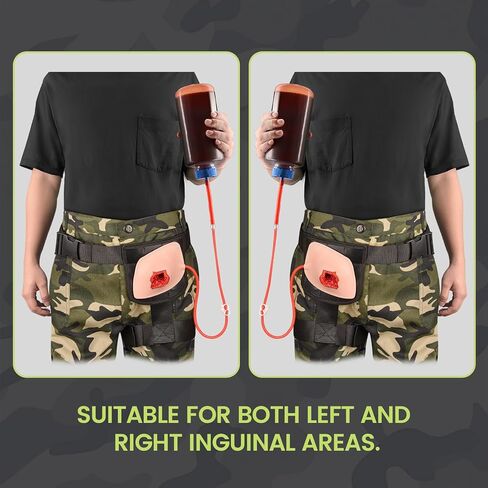 Inguinal Bullet Wound Packing Trainer, Stop The Bleed Training Kits, Bleeding Control Simulator for Emergency Wound Management Training in Kuwait