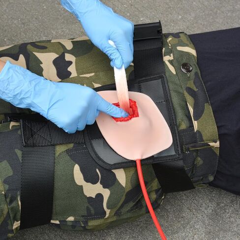Inguinal Bullet Wound Packing Trainer, Stop The Bleed Training Kits, Bleeding Control Simulator for Emergency Wound Management Training in Kuwait