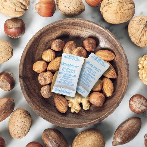 عبوات جل السيليكا، 0.5 جرام 200 عبوة سيليكا، مجفف بدرجة الطعام، عبوات مجففة، جل سيليكا للأغذية، عبوات رطوبة لتخزين الطعام in Kuwait