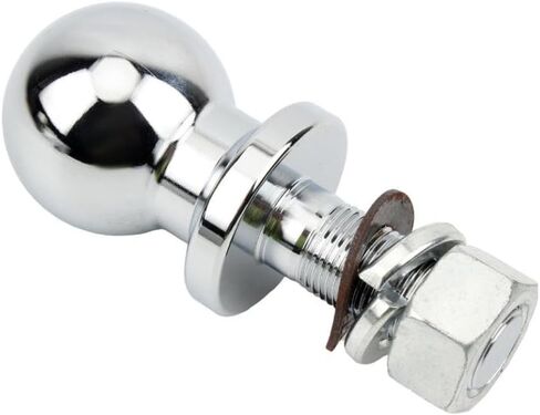 Ball Head Towing Hitch Bumper Replacement Coupling Trailer Tow Ball 1-7/8 Inch 2000LB Compatible with ATV UTV Campers Boat Trailers(QT110) in Kuwait