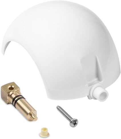 385310969 - Aftermarket Replacement Half Ball and Shaft Kit - White Compatible with Dometic in Kuwait
