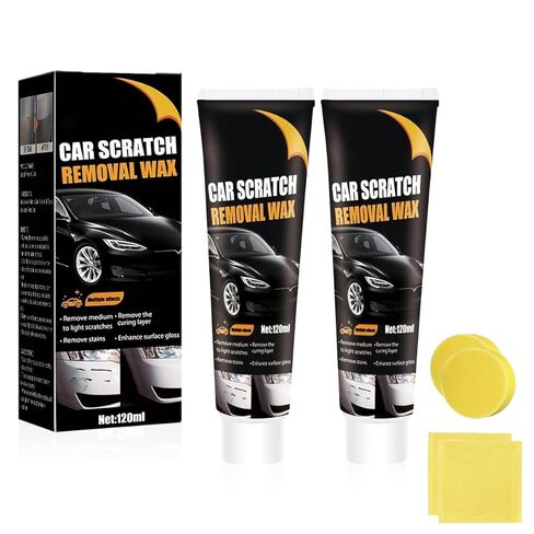 Scratch Remover for Vehicles, 2025 Upgrade Car Scratch Remover Kit with Wipe Sponge, Car Polishing Wax Scratch Remover for Deep Scratches in Saudi Arabia