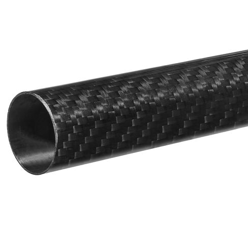 USA SEALING BULK-CT-CF-16 Twill Weave Carbon Fiber Tubes, 1/2" ID, 5/8" OD, 3 ft.Long,Black in Saudi Arabia