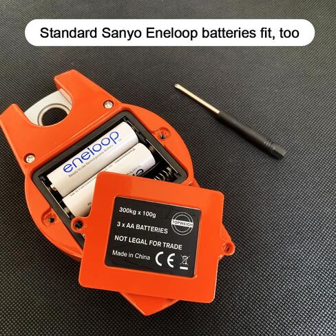 ميزان رافعة صغير مع حقيبة تخزين، علبة من الألومنيوم المصبوب، مقياس معلق رقمي مع خطافات، 600 رطل / 300 كجم، شاشة عرض خلفية كبيرة، موازين معلقة لصيد الغزلان في المزرعة، وظيفة القراءة in Kuwait