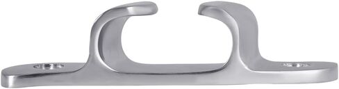 White Water 6064S 9" Angled Bow Chocks – 316 Stainless Steel Marine Grade Cleats for Docking & Mooring – Heavy-Duty Pair for Yachts, Boats – Mirror Finish – 1-Year Warranty in Saudi Arabia