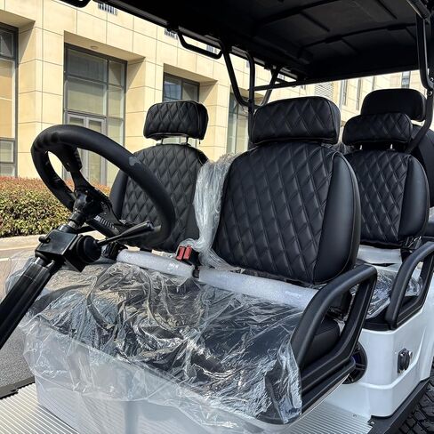 GO UP Electric 6-Seater Golf Cart – Special Price Model (No Footrests) in Saudi Arabia