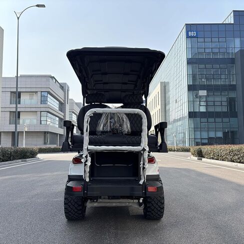 GO UP Electric 6-Seater Golf Cart – Special Price Model (No Footrests) in Saudi Arabia