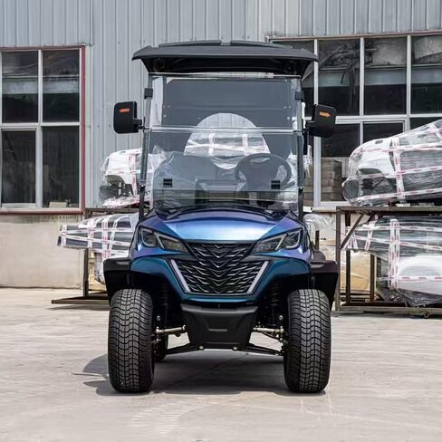 LANGWEI Electric Golf Cart, 2- Seater Heavy Duty Golf Carts for Adults, Multifunctional Passenger Cruiser for On-Road and Off-Road Adventures in Kuwait