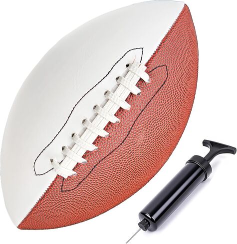 Football Half White for Autograph Leather Size 3 6 9 with Pump Needle Signature for Gift Award Souvenir Ball in Saudi Arabia