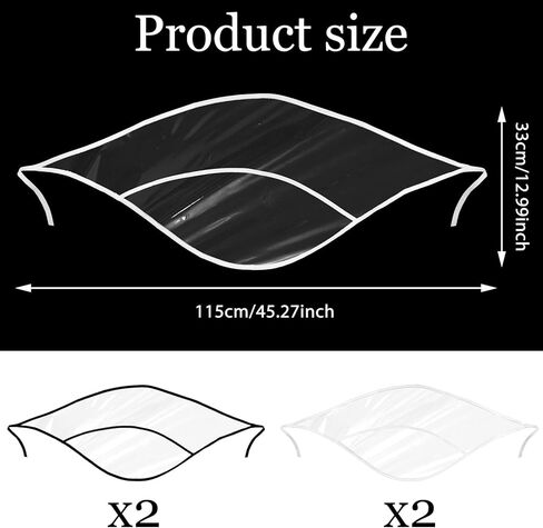 4 Pcs Women's Rain Bonnet with Visor Clear Waterproof Rain Bonnet Reusable Practical Rains Caps Lightweight Transparent Rains Scarf Protect Hairstyle for Women Girl in Saudi Arabia
