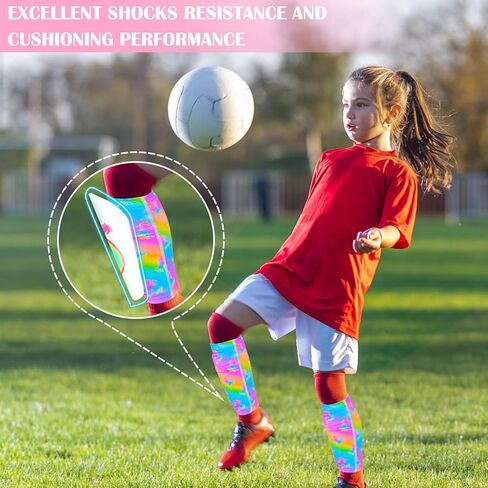 واقيات الساق لكرة القدم للأطفال والبنات الشباب، وسادات قصبة الساق لحماية الأطفال والبنات الصغار، أكمام واقيات قصبة القدم للأطفال من عمر 2-7 سنوات للفتيات الصغيرات in Kuwait