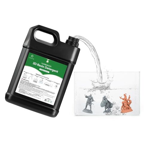 RESIONE 3D Resin Detergent 3.6KG, Safe Non-Flammable Cleaner for 3D Printed Parts – Effective Resin Remover Without White Residue, Gentle Formula for Home Use, Long-Lasting and Cost-Effective in Kuwait