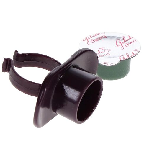 Keystone 24-02477 Gelato Prophy Paste Cups Medium Grit Cherry 1.23% APF 200/Pk in Kuwait