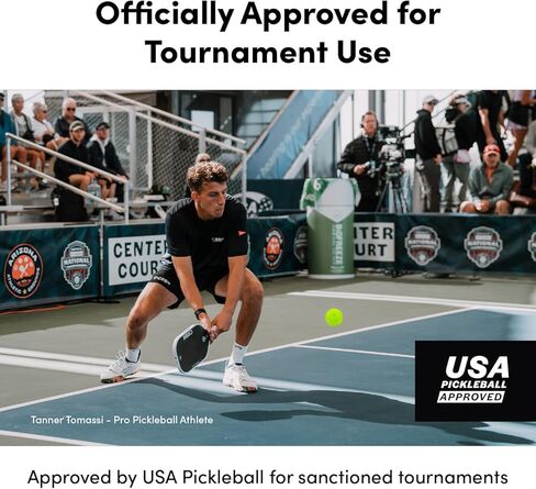 CRBN Pickleball - C40 Balls 6, 12, 100 Pack - Outdoor Pickleball Balls - Built for Durability & Precision - Roto-Molded 1-Piece Design in Saudi Arabia