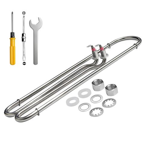 Heating Element for Midmark M11 M11D Steam Replacement-M11 Heating Element Part #002-0505-00 MIH049 120V with Heater Mounting Hardware 002-1350-00 and Wrench + Double-Ended Screwdriver in Kuwait