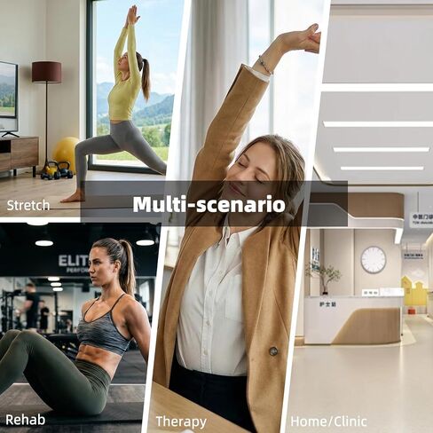 حزام تعبئة فائق - حزام ممتاز للعلاج الطبيعي، وإعادة التأهيل، والتمدد، والتنقل، والتوتر القابل للتعديل، أزرق مبطن in Kuwait