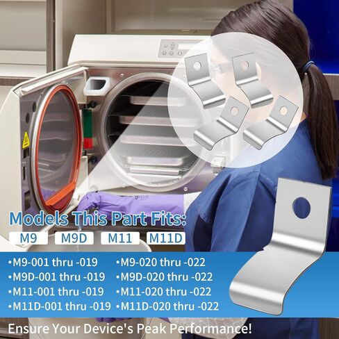 4PCS MIS076 Door Spring for Midmark Ritter M9, M11, M9D, M11D Door Spring Replacement Part #050-2347-00 in Kuwait