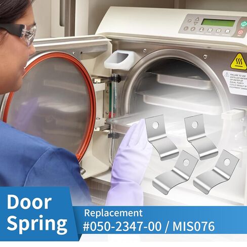 4PCS MIS076 Door Spring for Midmark Ritter M9, M11, M9D, M11D Door Spring Replacement Part #050-2347-00 in Kuwait