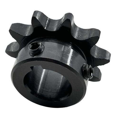 #40 ضرس سلسلة أسطوانية من النوع B 3/4 بوصة تتحمل 10 أسنان، مانع االصدأ 1045 مسننات محرك فولاذية 40B10-3/4 in Kuwait