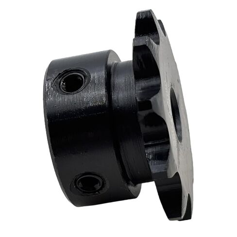 #35 Roller Chain Sprocket Type B 8mm bore 10 Tooth, Hardened Antirust 1045 Steel Drive Sprockets 35B10-8mm in Kuwait