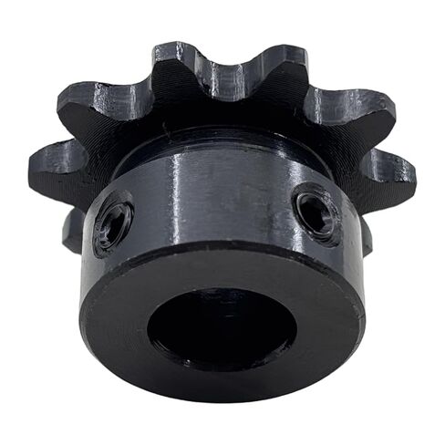 #35 Roller Chain Sprocket Type B 12mm bore 10 Tooth, Hardened Antirust 1045 Steel Drive Sprockets 35B10-12mm in Saudi Arabia