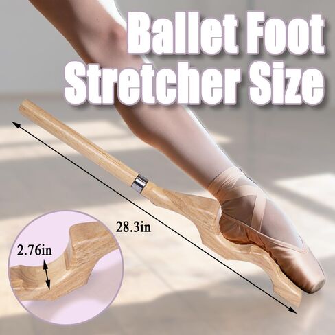 Ballet Foot Stretcher – Detachable Foot Stretcher and Foot Arch Trainer for Dancers, Gymnasts & Athletes – Portable Foot Strengthener for Flexibility, Balance & Stronger Arches in Saudi Arabia