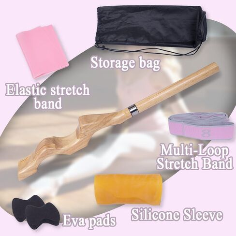 Ballet Foot Stretcher – Detachable Foot Stretcher and Foot Arch Trainer for Dancers, Gymnasts & Athletes – Portable Foot Strengthener for Flexibility, Balance & Stronger Arches in Saudi Arabia