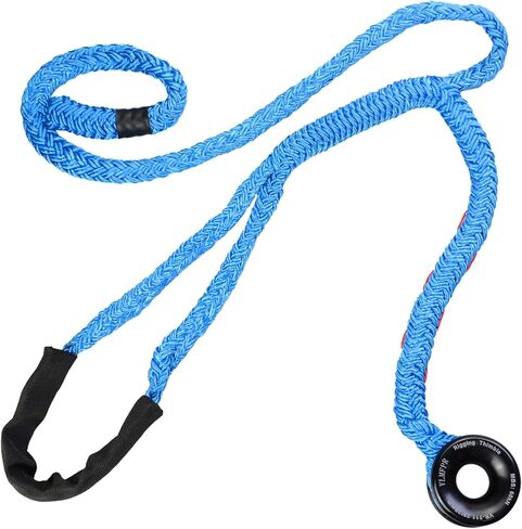Whoopie Sling, 1/2 Inch Tenex-Tec Braided Rope with Metal Ring, 3-5 Ft Adjustable Tree Rigging Sling for Professional Tree Care in Saudi Arabia