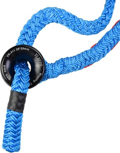 Whoopie Sling, 1/2 Inch Tenex-Tec Braided Rope with Metal Ring, 3-5 Ft Adjustable Tree Rigging Sling for Professional Tree Care in Saudi Arabia