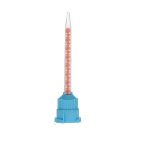 100614, Mixing Tips for Temporary Crown & Bridge Material Blue & Orange 50/Pack, Precision Auto-Mixing Dental Dispensing Tips in Saudi Arabia