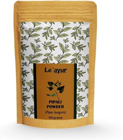 Le'ayur Pipali Or Lendy Pipal (Piper longum) Powder, 100 Grams in Saudi Arabia