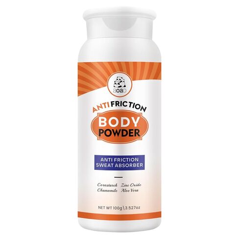 مسحوق مقاوم للعرق ومضاد للاحتكاك للصالة الرياضية والرياضة، بودرة جسم نسائية خالية من التلك لمنطقة أسفل الصدر والفخذ والقدمين، قابلة للحمل أثناء التنقل، تبقى جافة، توقف عن الغضب، تحرك بثقة، رائحة منعشة، 3.53 أونصة in Kuwait